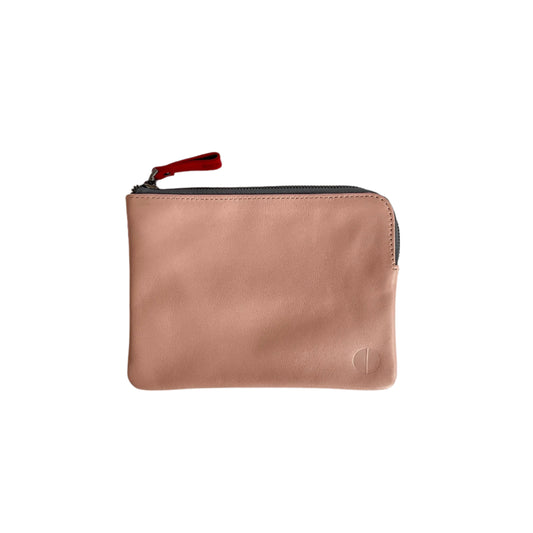 Foto de un sobre multiusos Rosa y Rojo y cierre